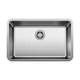 Single Bowl Undermount SS Kitchen Sink, 28-in