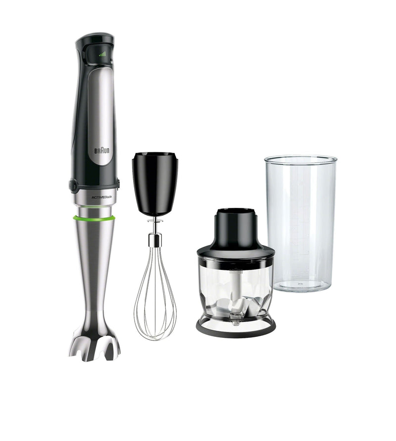 Hand Blender & 1.5-Cup Food Processor with Whisk and Beaker L5863