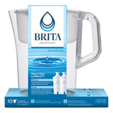 Champlain 2.4 L (10-cup) Pitcher with 2 Filters