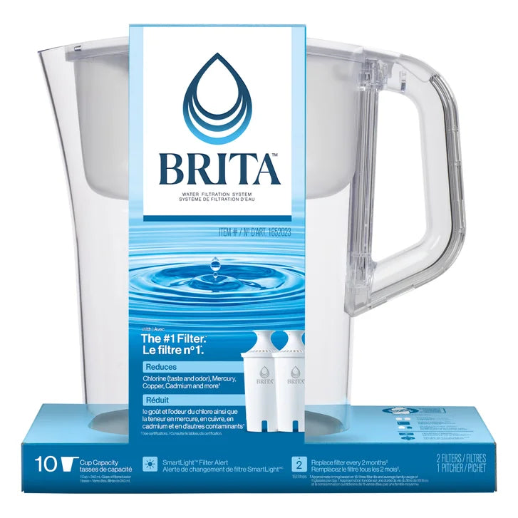 Champlain 2.4 L (10-cup) Pitcher with 2 Filters