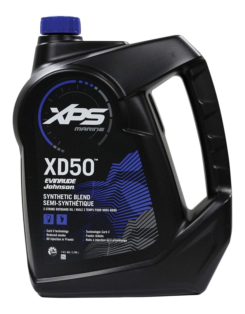 XPS XD-50 XPS Marine Outboard Synthetic Blend Engine Oil TC-W3, 3.78-L G9904