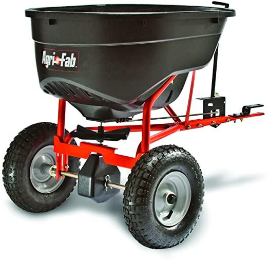 130-Pound Tow Behind Broadcast Spreader P5490