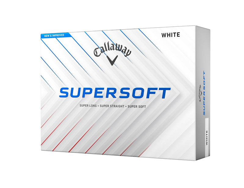 Golf SuperSoft Golf Balls, 2025 Version, White, 12-pk S7708