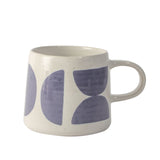 Abstract Stoneware Mug, 13-oz