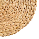 Natural Round Paper Placemat/Charger, Beige, 4-pk