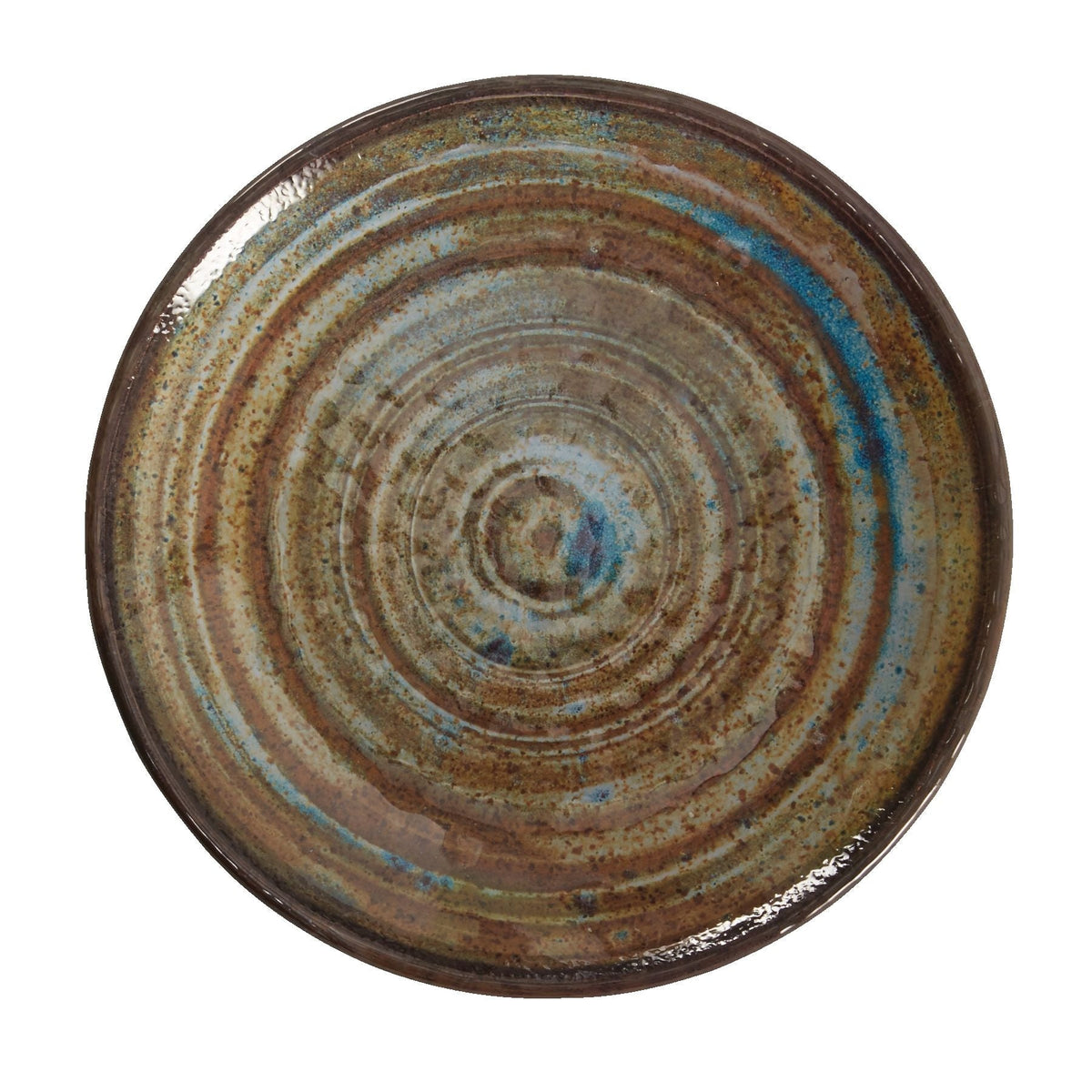 Seashore Outdoor Hand Painted Dinner Plates, 1-pc