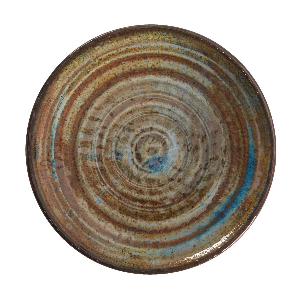 Seashore Outdoor Hand Painted Side Plates, 1-pc