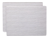 Striped Rectangle Cork Placemat Set, Multi-Coloured, 11-in x 15-in, 2-pk