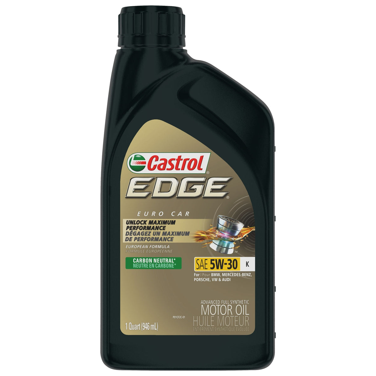 EDGE Euro K 5W30 Advanced Synthetic Engine/Motor Oil, 946-mL
