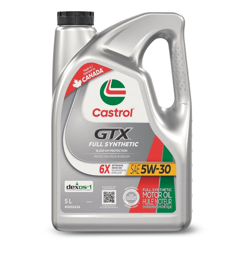 GTX Full Synthetic 5W30 Engine/Motor Oil, 5-L Jug Y8882