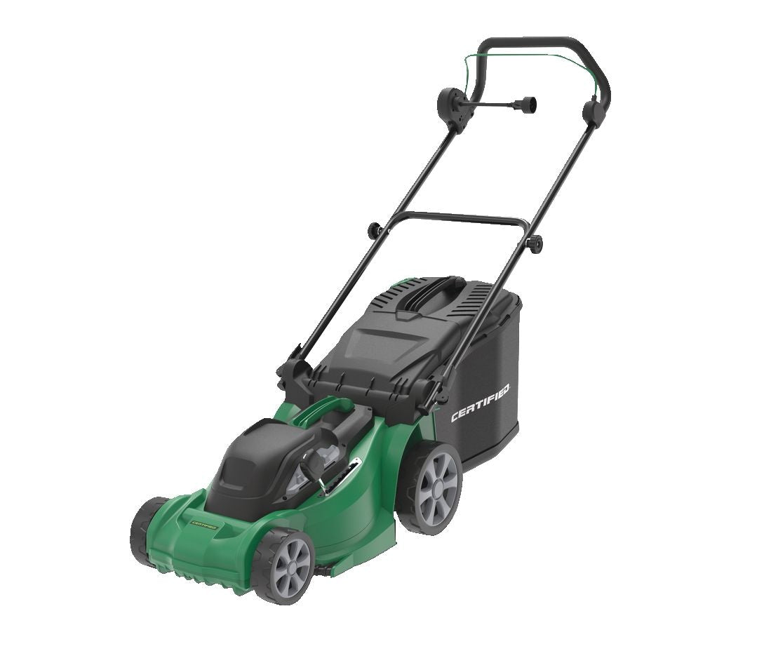 10A Electric Push Lawn Mower, 14-in Deck