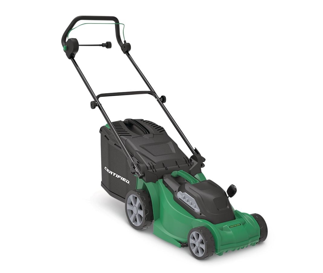 10A Electric Push Lawn Mower, 14-in Deck