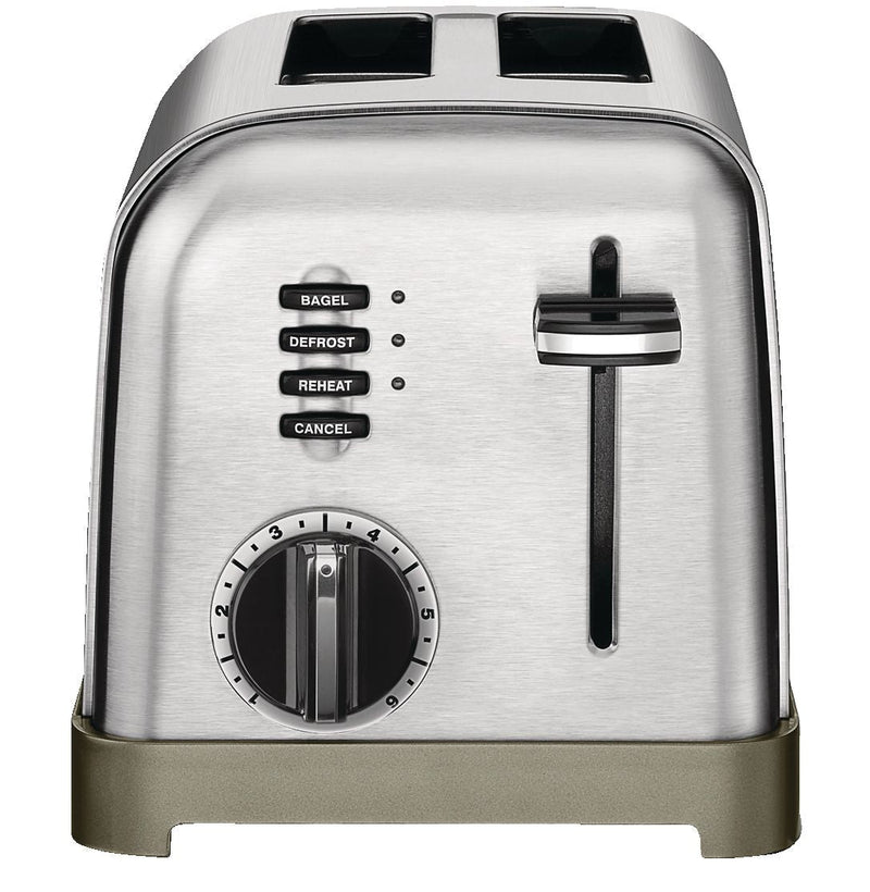Metal Classic Toaster with 6 Settings, Stainless Steel, 2-Slices S7923