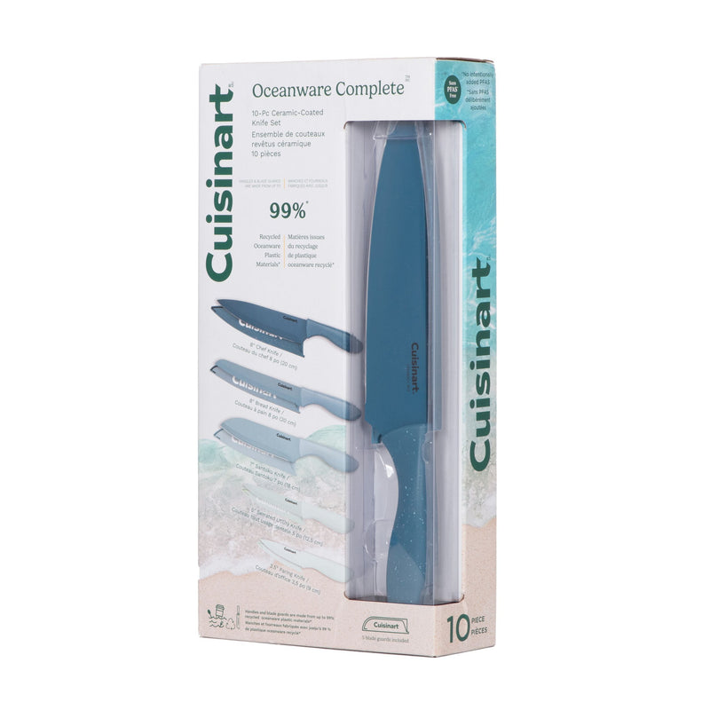 Non-Stick Steel Knife Set, 10-pc V8733