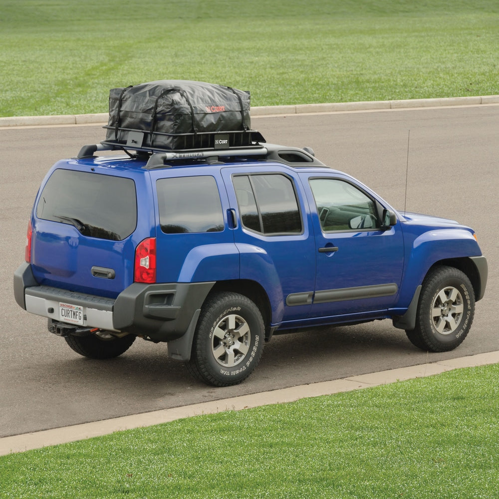 18220 Weather-Resistant Vinyl Roof Top Cargo Bag, Black, 38 x 34 x 18-in