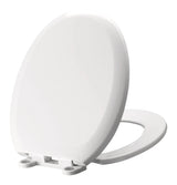 Plastic Slow Close Round Toilet Seat, Antibacterial