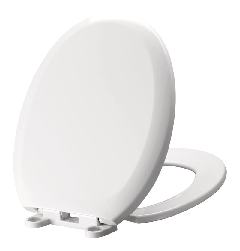 Plastic Slow Close Round Toilet Seat, Antibacterial N340