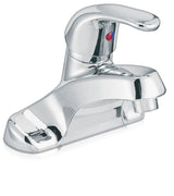 Renovate Single Handle Bathroom Sink Faucet, 4-in Centerset, Chrome
