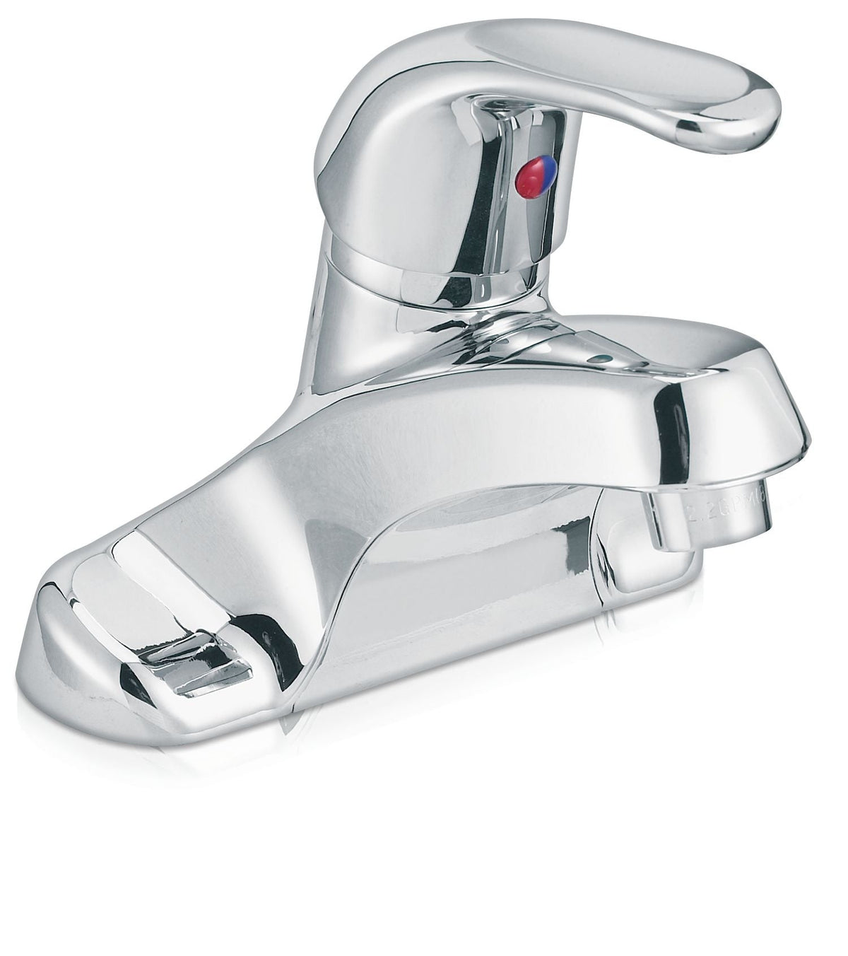 Renovate Single Handle Bathroom Sink Faucet, 4-in Centerset, Chrome