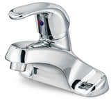 Renovate Single Handle Bathroom Sink Faucet, 4-in Centerset, Chrome