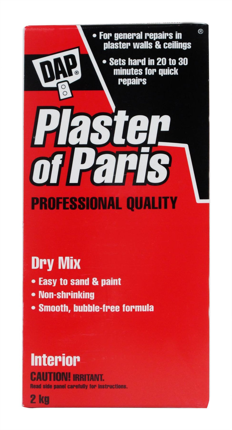 Plaster Of Paris Professional Dry Mix Plaster For Indoor Wall & Ceiling Repairs, 1.8-kg L2201