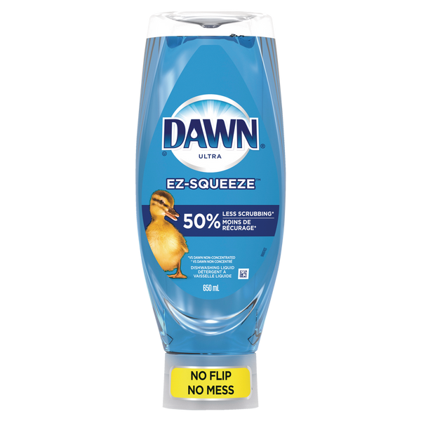EZ-Squeeze Ultra Dish Soap Dishwashing Liquid, Original, 650 ml R3266