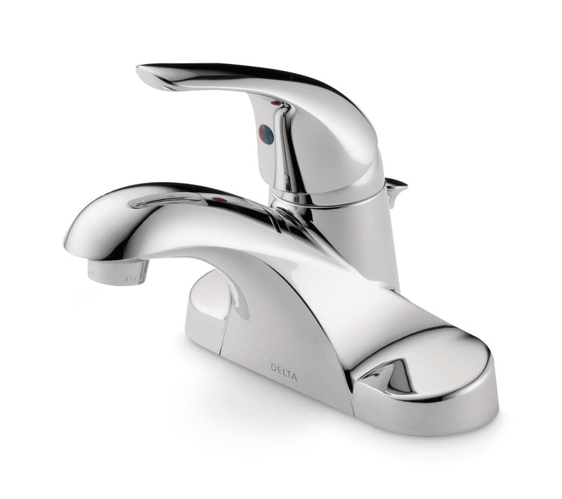 Faucet Principals Single Handle Bathroom Sink Faucet, WaterSense Certified, Chrome K8878