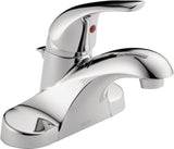 Faucet Principals Single Handle Bathroom Sink Faucet, WaterSense Certified, Chrome
