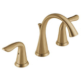 Lahara 2-Handle Widespread Faucet, Champagne Bronze