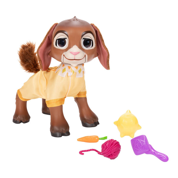 Wish Magical Movable & Talking Valentino & Star Set with Sounds, Large Interactive 12-in Toy Figure for Kids, Ages 3+ D7861