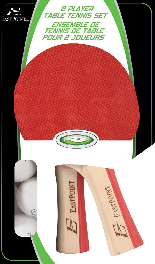 2-Player Table Tennis/Ping Pong Set with Paddles/Rackets & Balls, 5-pc A3952