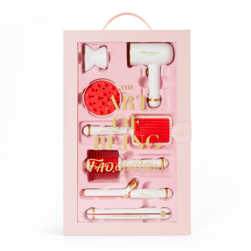 Toy Pretend Hair Stylist Playset, Pastel Pink A8143