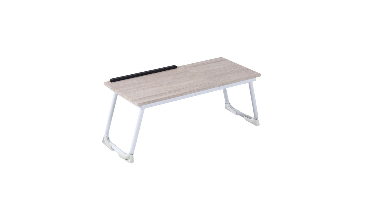 Folding Lap Desk for Work, Lightweight, White