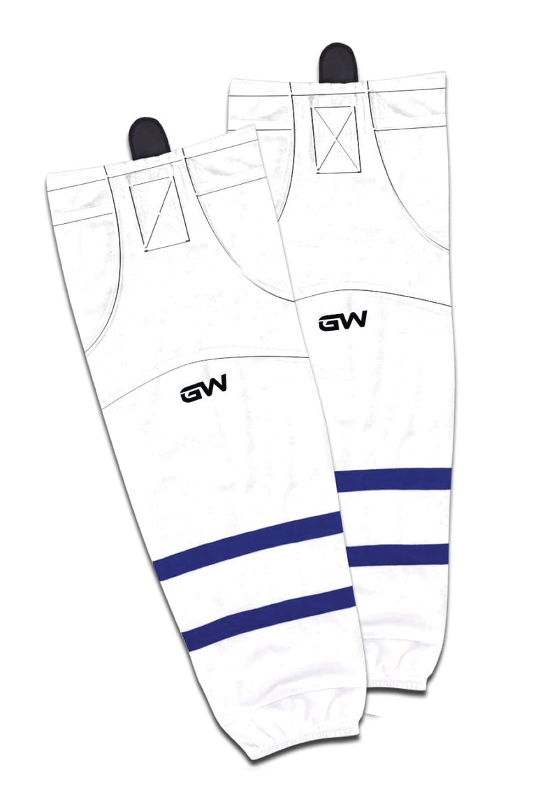 8500 Pro Team Performance Hockey Socks, Toronto Maples Leafs Away Colours, Assorted Sizes X2670