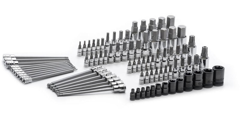 Bit Socket Set, 84-pc, SAE/Metric O104