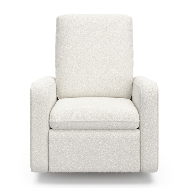 Teddi 1-USB-A/1-USB-C Ivory Boucle Power Recliner & Swivel Glider I5931