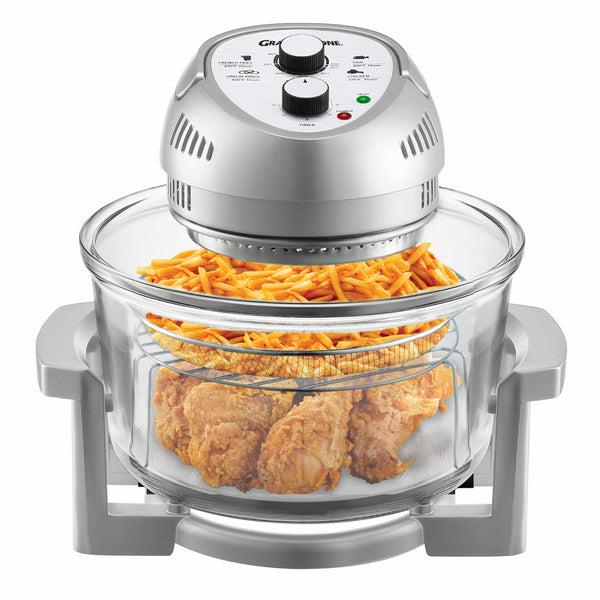 Glass Air Fryer, Silver Z8958