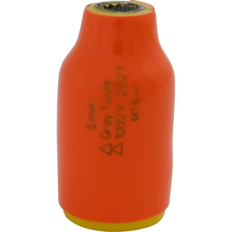3/8-in Drive Standard Length Socket, Assorted Sizes, 12 Point, 1000V Insulated N3558