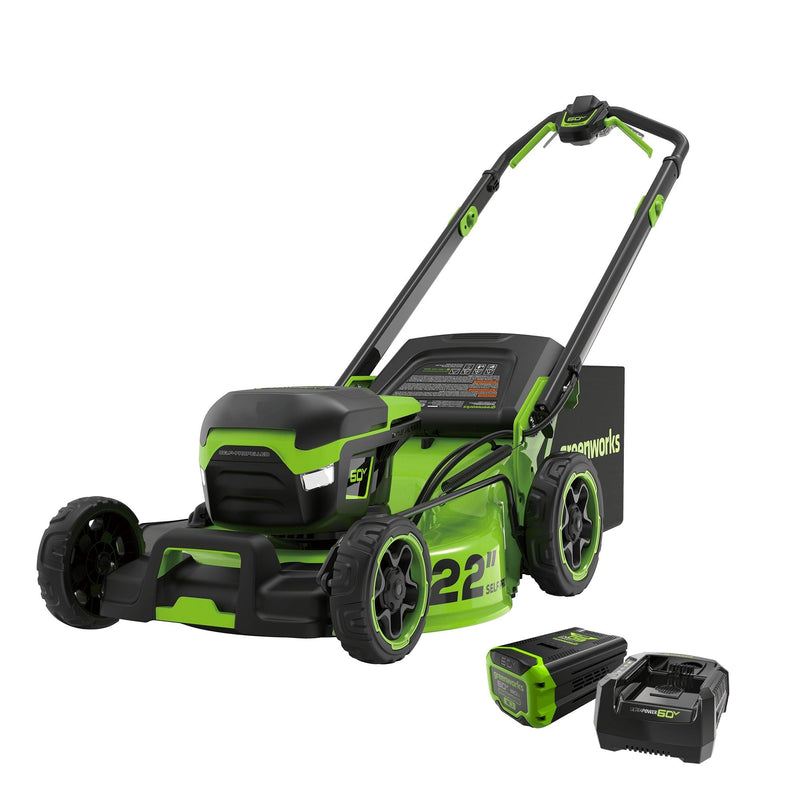 22-in 60V Self-Propelled Mower with 1 x 8.0Ah Battery and 6A Charger G4783