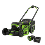 22-in 60V Self-Propelled Mower with 1 x 8.0Ah Battery and 6A Charger