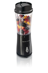 Personal Creations Single-Serve Blender with Travel Jar, Black, 414mL