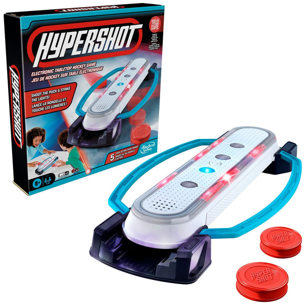 Games Hypershot Electronic Tabletop Hockey Game, 5-in-1 Board Game, Ages 8+ C4903