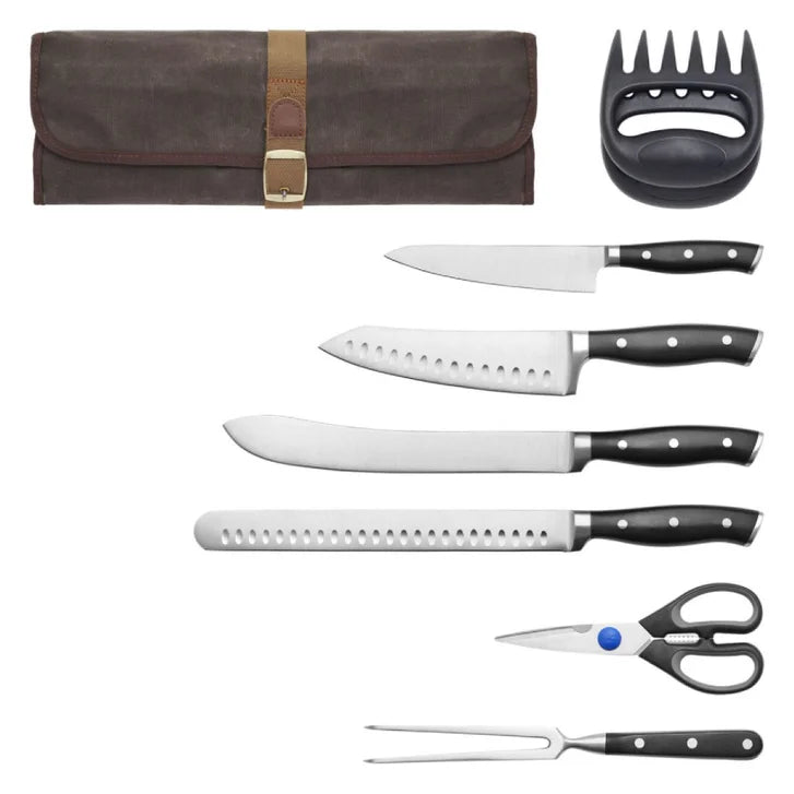 Forged Accent Knife Roll Set, 9-piece O268
