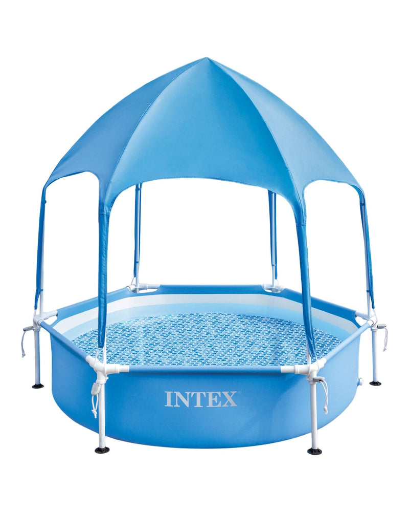 6-ft x 15-in Canopy Metal Frame Wading Pool I6862