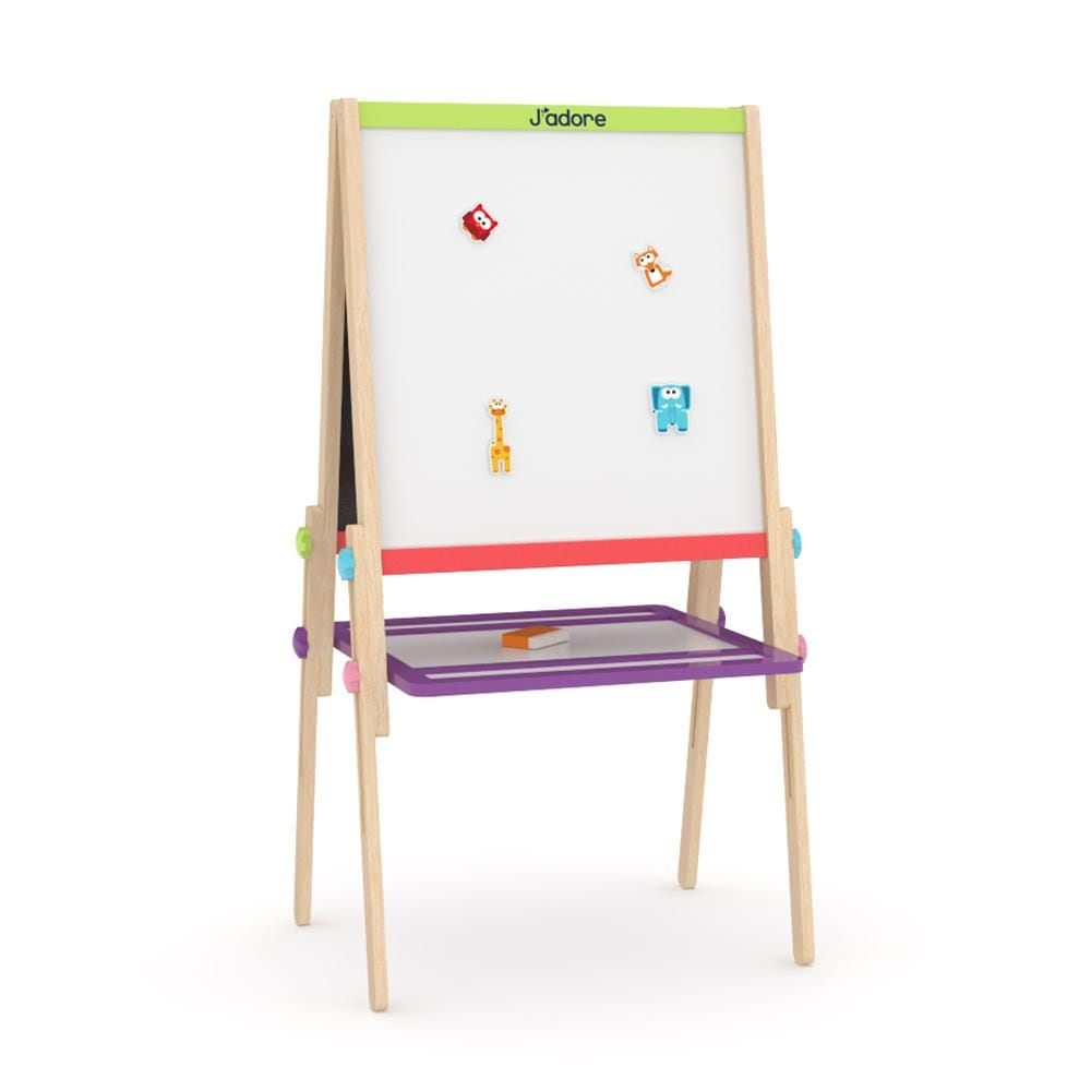 J'Adore Soleil Wooden Art Easel, Ages 3+