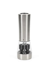 Stainless Steel Dual Electric Salt & Pepper Grinder, 8.5-in