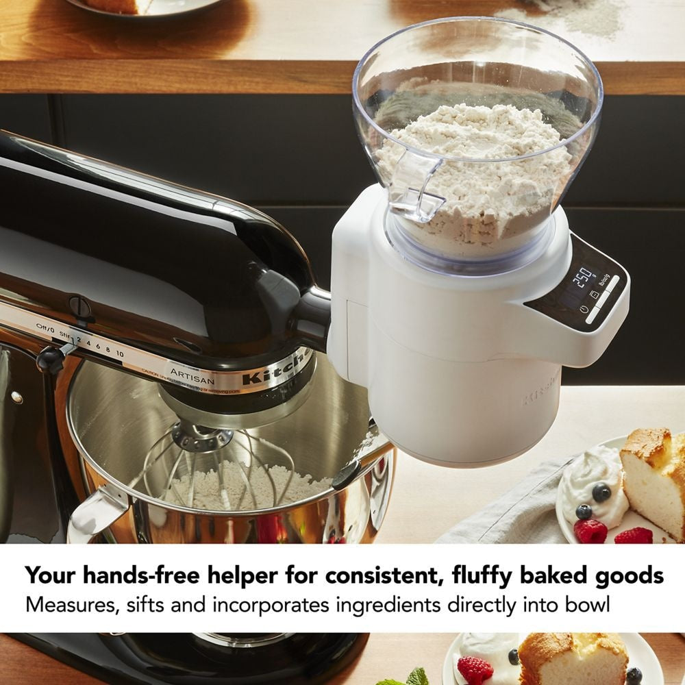 Sifter & Scale Stand Mixer Attachment, 4-Cups