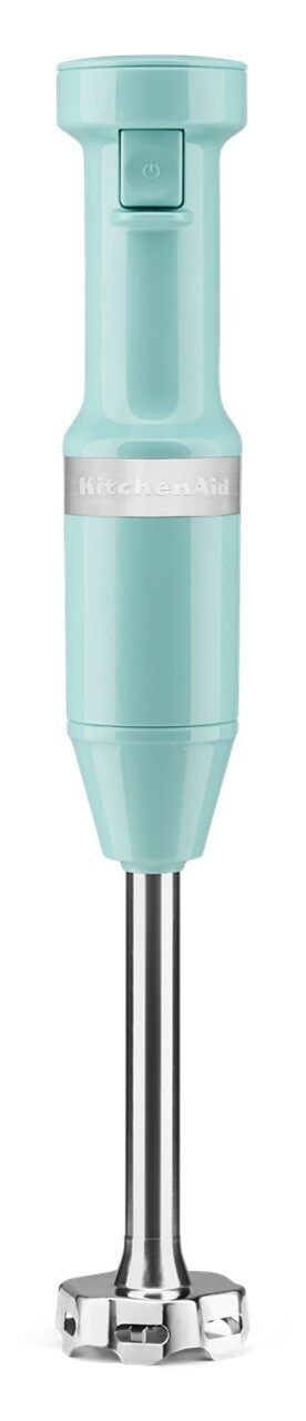 Variable Speed Corded Hand Blender with Blending Jar, Aqua Sky S4483