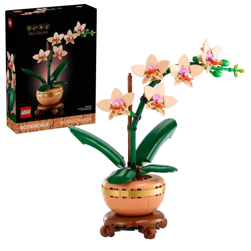 Botanicals Mini Orchid - 10343, 274-pcs, Ages 18+ C3132