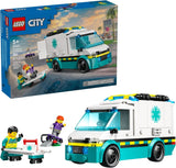 City Emergency Ambulance - 60451, 184-pcs, Ages 5+